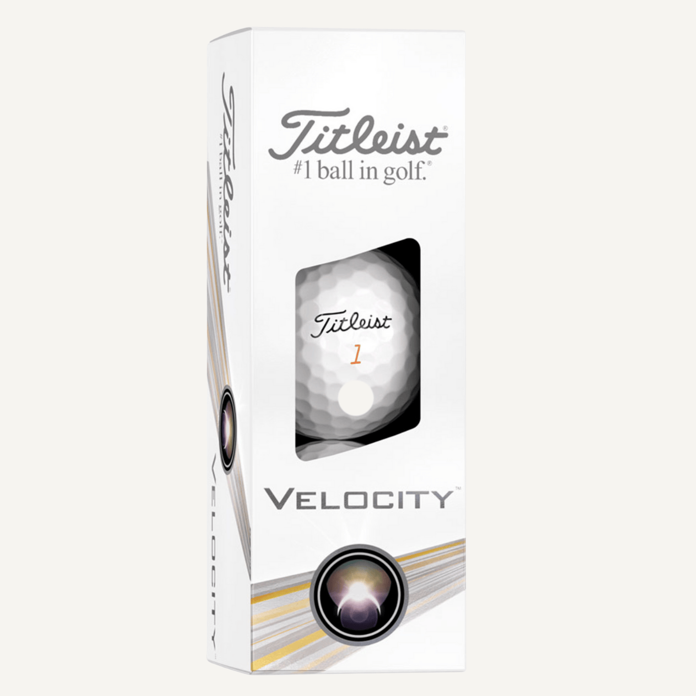 Golfbolde Med Navn - Titleist Velocity Golfbolde Med Navn - Titleist Velocity - Billede 1