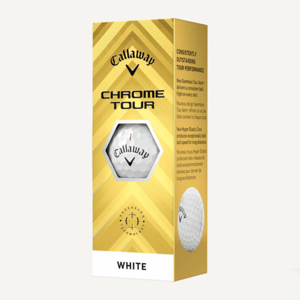 Golfbolde Med Navn - Callaway Chrome Tour