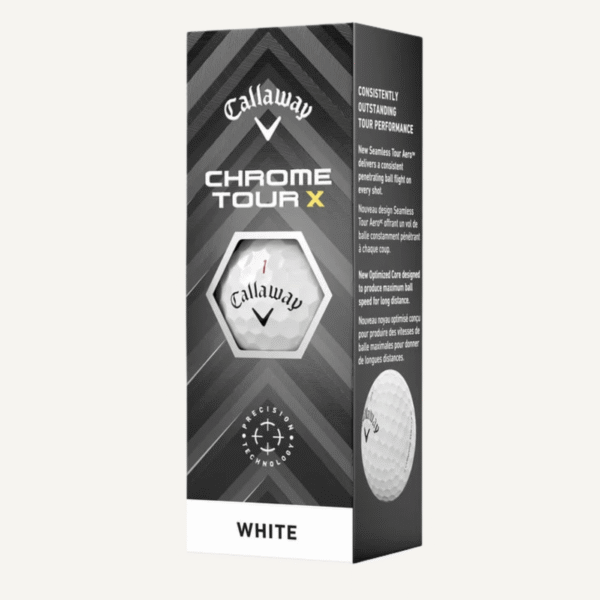 Golfbolde Med Navn - Callaway Chrome Tour X