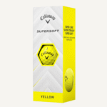 Golfbolde Med Navn - Callaway SuperSoft Gule