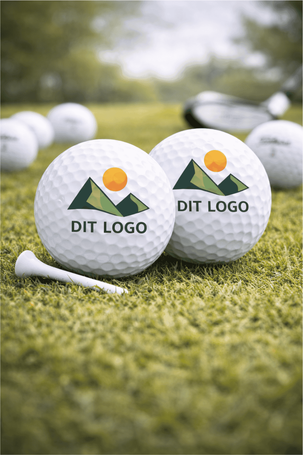 Golfbolde som firmagave – med logo eller navn